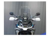 Cúpula Touring para CFMOTO para 700MT para 700 MT 700-MT MT700 Parabrisas De Motocicleta Vidrio Delantero Modificado para Parabrisas Elevado Y Ensanchado(C Transparent 57cm)