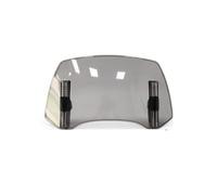 Cúpula Touring para Forza 125 para Forza 300 para Forza 350 750 NSS350 Extensión De Parabrisas Universal Alerón Ajustable Abrazadera(Light Smoke)