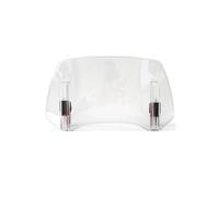 Cúpula Touring para Forza 125 para Forza 300 para Forza 350 750 NSS350 Extensión De Parabrisas Universal Alerón Ajustable Abrazadera(Transparent)