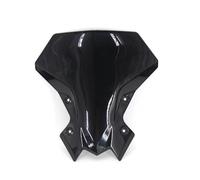 Cúpula Touring para Kawasaki para Z 900 para Z900 2020 2021 2022 Parabrisas De Motocicleta Visera De Parabrisas Deflector De Viento De Doble Burbuja Carenabris(Negro)