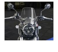 Cúpula Touring para QJMOTO para SRV300 SRV125 SRV250 SRV 125/250 / 300 SRV300 Accesorios Parabrisas Deportivo Deflector De Viento Carenabris(Transparent 32cm)