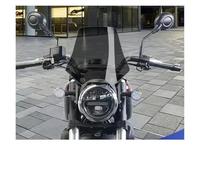 Cúpula Touring para QJMOTO para SRV300 SRV125 SRV250 SRV 125/250 / 300 SRV300 Accesorios Parabrisas Deportivo Deflector De Viento Carenabris(Grey 32cm)