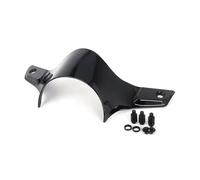 Cúpula Touring para Vespa para GTS 300 para Super GTS 300 GTS300 Super 2023 2024 Alerón De Extensión De Parabrisas De Motocicleta Deflector De Parabrisas(Bright Black)