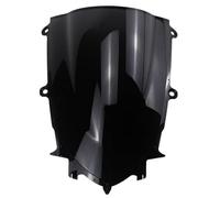 Cúpula Touring para YZFR7 para YZF para R7 2021 2022 2023 para YZF-R7 para YZFR6 para R6 2017-2021 Parabrisas De Motocicleta Parabrisas Negro Doble Burbuja Carenabris(Negro)