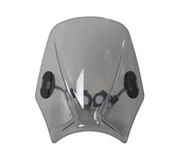 Cúpula Touring para ZONTES para G1-125 para G1125 2021-2023 Parabrisas Universal para Motocicleta Cubierta para Parabrisas, Pantalla Ahumada Deflector Motocicletas Carenabris(Retro Light Smoke)