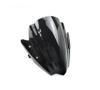 Cúpula Touring Parabrisas Ajustable para Motocicleta para Suzuki para GSR750 GSR600 GSR400 GSR 400 GSR 600 GSR 750 para Moto Calle Compatible con Todos Los Años(Negro)