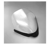 Cúpula Touring Parabrisas Deportivo para Motocicleta para Suzuki para Skywave para Burgman AN400 AN250 2007 2008 2009 2010 2011 Carenabris(Clear and Black)