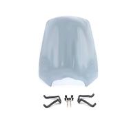 Cúpula Touring Parabrisas para Kawasaki para Vulcan S 650 EN650 VN 2015-2024 Accesorios para Motocicletas Parabrisas Soporte De Protección Carenabris(A Light Gray)