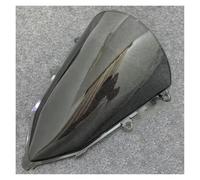 Cupula Universal Moto para CBR650R CBR 650R 2024 2025 Deflectores Accesorios Parabrisas De Motocicleta Humo Doble Burbuja Deflector De Viento(A-Gray)