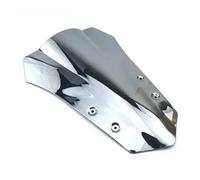 Cupula Universal Moto para MT-09 para Tracer para MT09 FJ09 FJ-09 MT FJ 09 2015 2016 15 16 Parabrisas De Humo Doble Burbuja Deflector De Viento(Chrome)