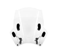 Cupula Universal Moto para ZONTES G1-125 G1125 2021 2022 2023 Cubiertas Deflector De Lente Humo Parabrisas Universal para Motocicleta Deflector De Viento(Adjust Transparent)