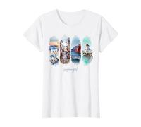 Cúpulas, callejones & Caldera - Grecia Vacaciones Santorini Camiseta