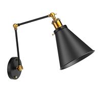 Cuque Venta loca Lámpara de Pared Vintage Brazo oscilante Industrial Ajustable Iluminación Ambiental Decoración de Pared de almacén, Decoración de Pared Retro