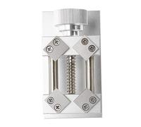 Cuque Venta Loca Workbench Back Case Opener, Herramienta de extracción de Bisel de Reloj Rojo/Plateado(Plata)