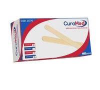 Cura Farma Baja de ingüe de madera de abedul - 1 paquete de 100 unidades - desechable estéril - Original cuidado Farma