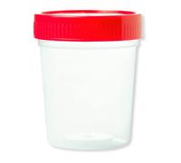 Cura Farma Recipiente para orina - Urino Control 120 ml de polipropileno transparente - Original cuidado Farma - 21 g