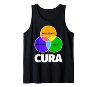 Cura Regalo Divertente - Inteligente Sexy Divertente Camiseta sin Mangas, Hombre, Negro, XXL