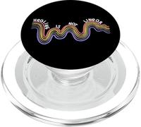Curación No Es Lineal Concientización sobre Salud Mental Arco Iris PopSockets PopGrip para MagSafe
