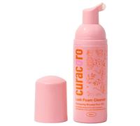 Curacoro 60ML Eyelash Extension Cleanser - Lash Shampoo for Lash Extensions, Lash Bath for Dry & Sensitive Skin, Removes All Make-Up Including Waterproof Make-Up