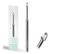 Curacoro Broca para cutículas de 3/32 pulgadas - Brocas de limpieza de cutículas (finas) para acabado profesional, refinar y alisar uñas acrílicas o de gel, arte de uñas, pedicura, manicura, salón