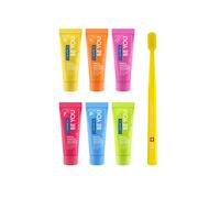 Curaprox Dentifricio 10 Ml 6 Pezzi + Spazzolino