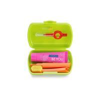 Curaprox Set de viaje con cepillo CS 5460, pasta Be You y 2 interdentales CPS Prime 07/09 – Verde