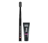 Curaprox Black is White - Set Spazzolino Nero + Dentifricio Sbiancante 10ml