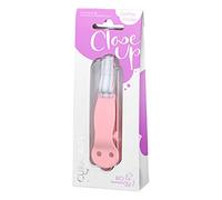 CURAPROX Cadena para chupete de bebé con clip, cinta para chupete, soporte para chupete, soporte para chupete, soporte para pacifier con clip, sin BPA, rosa, 1 unidad, 10 g