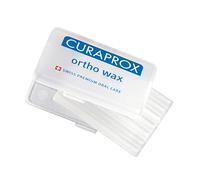 Curaprox Cera Para Ortodoncia - Cuidado De Brackets | Protege Las Encías De Lesiones Por Brackets | 7 Tiras De Cera