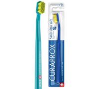 Curaprox Cepillo de Dientes CS 5460 Ultra Suave - Cepillo de Dientes Manual para Adultos con 5460 Cerdas CUREN Ultra Suaves - Color Aleatorio