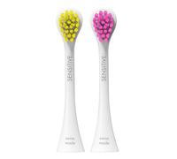 Curaprox Hydrosonic Cabezales Sensibles, Amarillo-Rosa, Fab. En Suiza