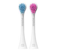 Curaprox Rainbow Sensitive Duo Cabezales De Cepillo Hidrosónico | Azul/Rosa, Paquete De 2 | Compatible Con Todos Los Modelos De Curaprox Sonic | Fabricado en Suiza