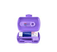 Curaprox Kids Travel Kit Roxo 6-12 Anos