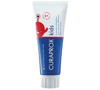 Curaprox Pasta de dientes para niños - a partir de 2 años/Sabor a fresa/Protege los dientes de leche con fluoruro de 950 ppm/Fórmula suave / 60 ml/Fabricado en Suiza