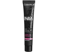 Curaprox Pasta dentífrica blanqueadora Black Is White Sabor a lima y menta 90mL