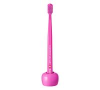 Curaprox Portacepillos Soporte de Cerámica para Cepillos de Dientes Manuales y Eléctricos/Rosa, Paquete Individual/Diseñado en Suiza
