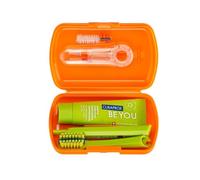 Curaprox Set De Viaje Ortho, Naranja, Fabricado En Suiza