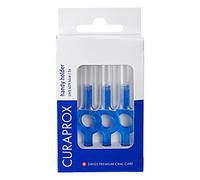 Curaprox Uhs 409 Juego De Portacepillos Interdentales - Prácticos Portacepillos Azules para Cepillos CPS | Pack De Tres (3 Piezas) | Fabricado en Suiza