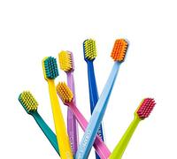 Curaprox Ultra Soft 5460 Cepillo de dientes, muy suave, 4 unidades (unisex, disponible en colores clásicos)