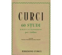 CURCI A. - Estudios de Posicion Fija (60) para Violin