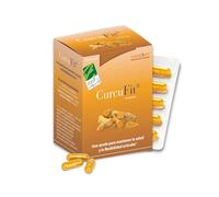 CurcuFit® - 1000 mg Curcumina Meriva® Concentrada -Para 3 Meses- Multiplica x30 la Absorción - Antiinflamatorio Natural - Cúrcuma en Cápsulas - Mejora la Salud Ósea y Articular - 100% Natural