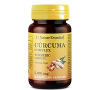 Nature Essential Cúrcuma 5000 mg + Vitamina C + Pimienta – 60 cápsulas