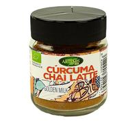 Cúrcuma Chai Latte Artemis Bio 60 g, Mezcla Ecológica para Bebida Especiada con Cúrcuma, Chai, Leche o Bebida Vegetal, Sabor Aromático