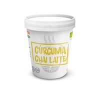 Cúrcuma Chai Latte | Mezcla Soluble "Golden Milk" | Certificación ECO/Orgánica | Formato Tarrina 250g