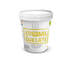 Cúrcuma Chai Latte | Mezcla Soluble "Golden Milk" | Certificación ECO/Orgánica | Formato Tarrina 250g