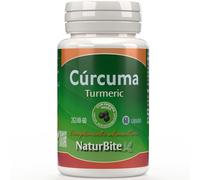 Cúrcuma con Jengibre y Pimienta Negra - 60 Cápsulas NaturBite