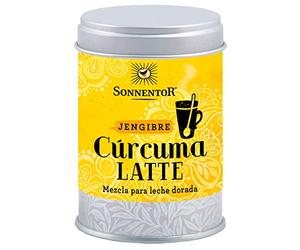Cúrcuma Latte con Jengibre bio lata Sonnetor, 60 g