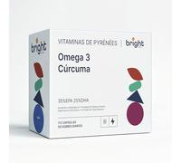 Cúrcuma Omega-3 - Gestión Articular e Inmunitaria, 2 Suplementos en 1 Paquete para Movilidad y Bienestar I 56 Dosis Diarias