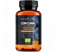 Cúrcuma Orgánica Complex 1520mg con Jengibre, Pimienta Negra y Canela Ceylán - 300 Cápsulas Veganas - Curcumina con Piperina - Alta Potencia - Sin Gluten ni OGM (300)