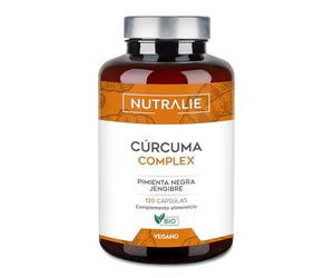 Cúrcuma Orgánica con Jengibre y Pimienta Negra (1420mg x Dosis) - Piperina Curcumina Jengibre y Pimienta Negra - Turmeric Cúrcuma BIO - 120 Capsulas Turmeric Nutralie